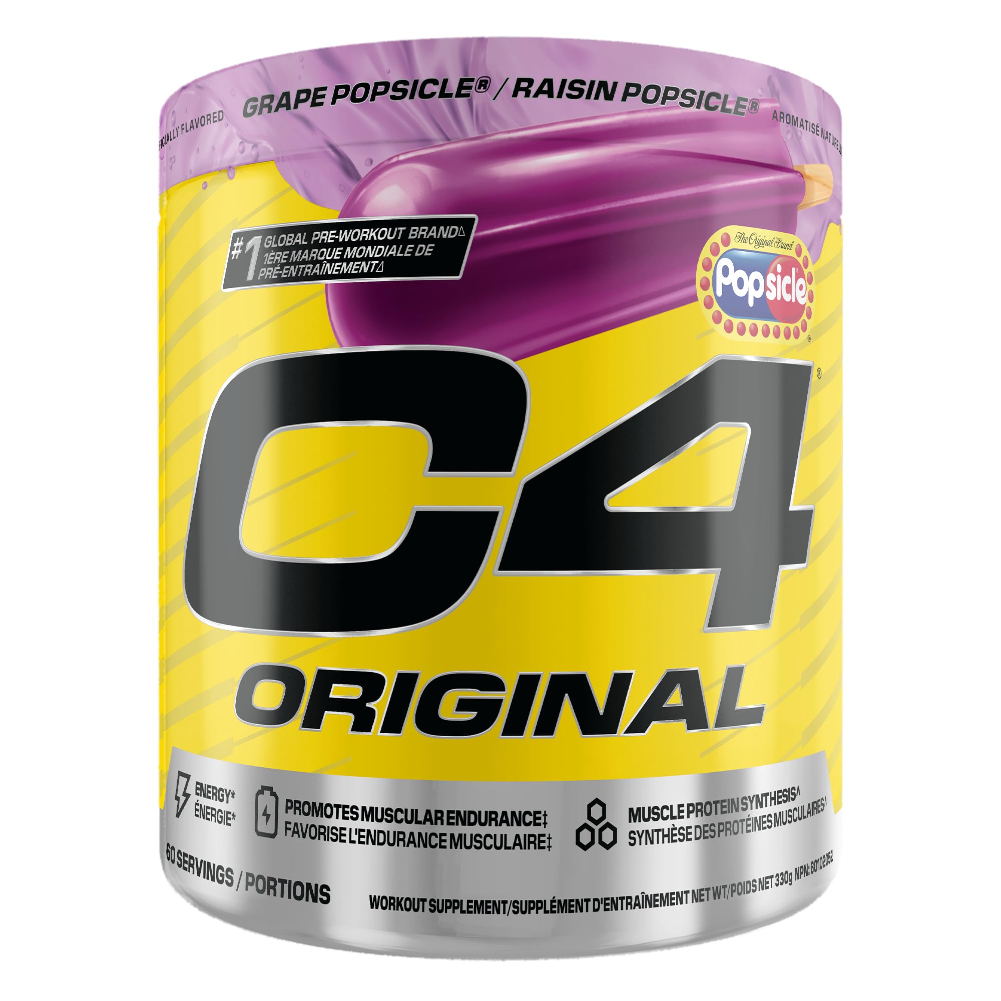 C4 - Original Grape Popsicle 60s (330g 12)