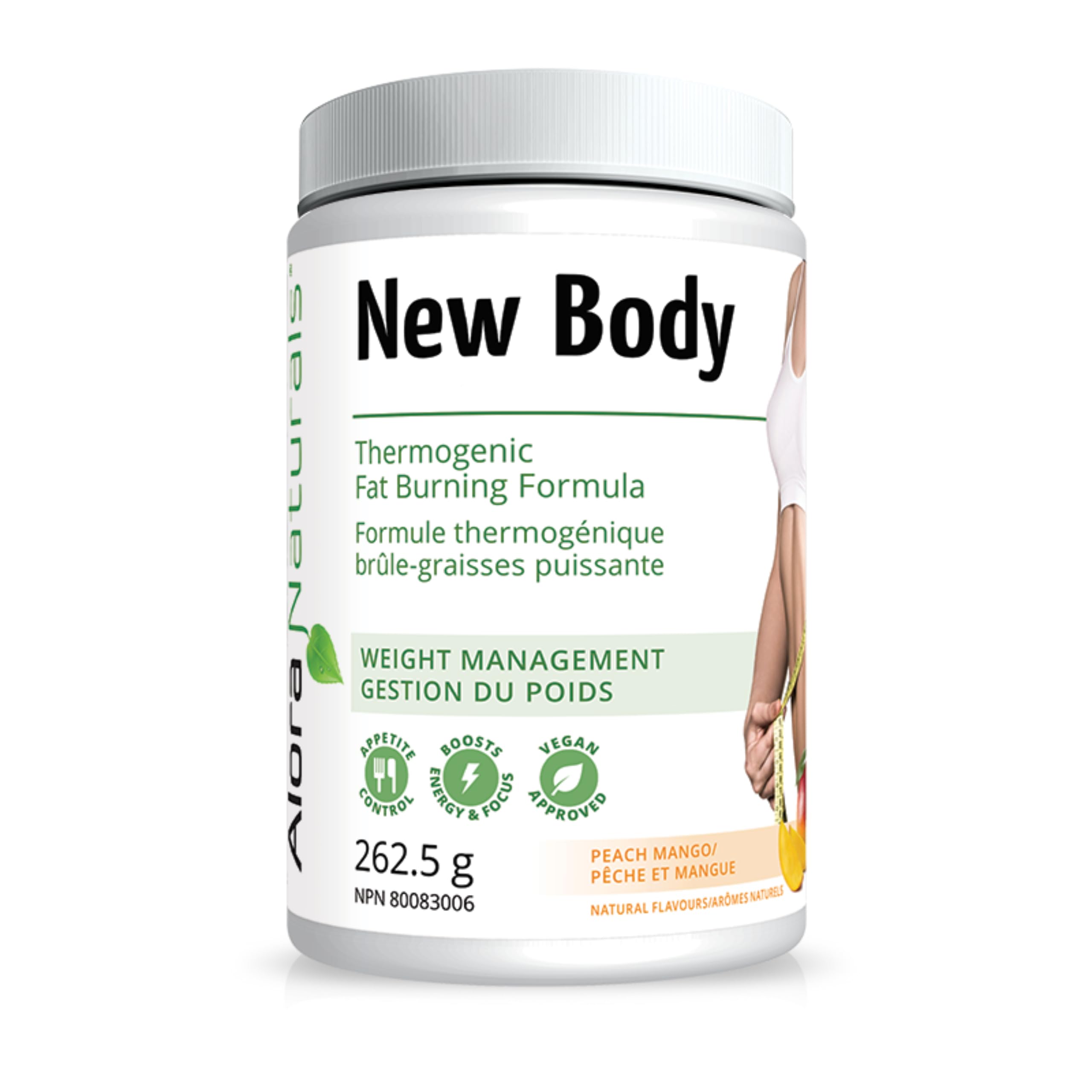 Alora Naturals - New Body - Natural Peach Mango (262.5g 12)