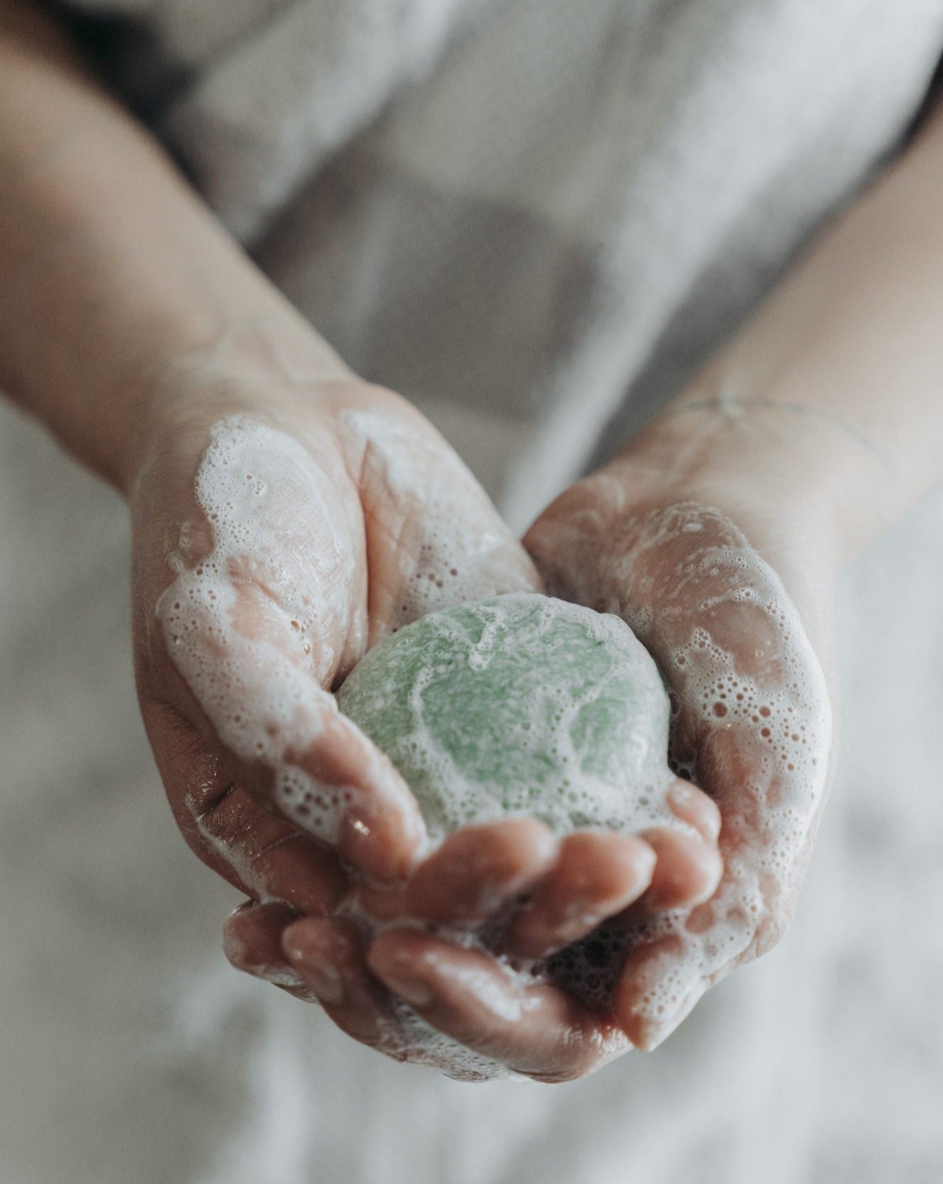 Shampoo Bar – Peppermint + Eucalyptus | Refreshing Zero-Waste Hair Cleanser
