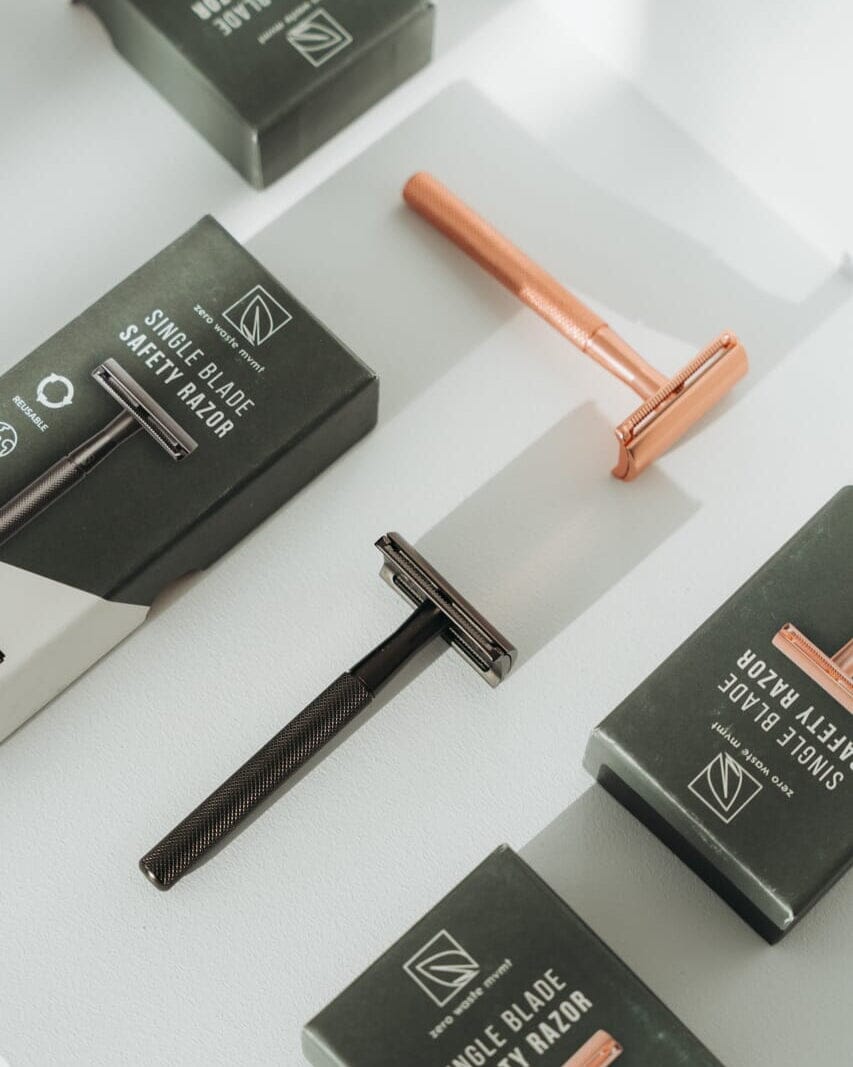 Shaving Bundle – Complete Eco-Friendly Shave Kit with Safety Razor, Shave Bar & Skincare