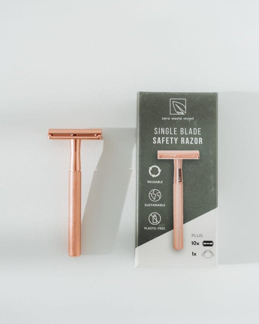 Single Blade Safety Razor – Durable, Plastic-Free, Corrosion-Resistant