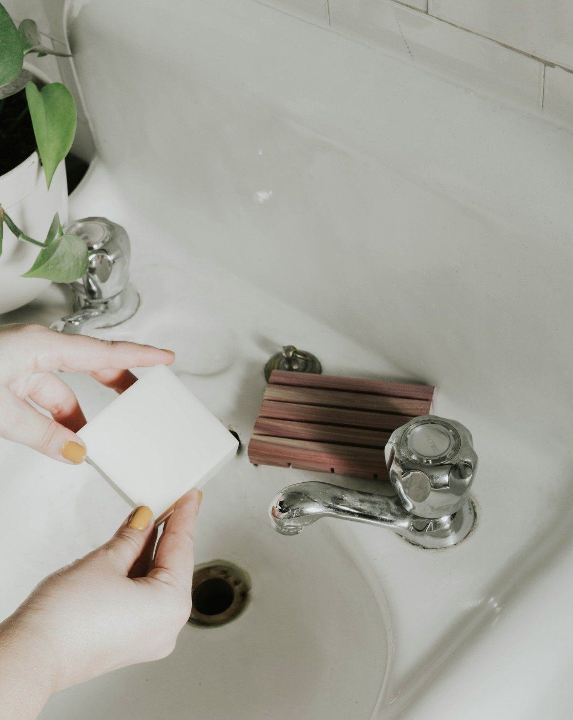 Solid Dish Soap Bar – Unscented, Eco-Friendly & Zero-Waste, 5.5 oz