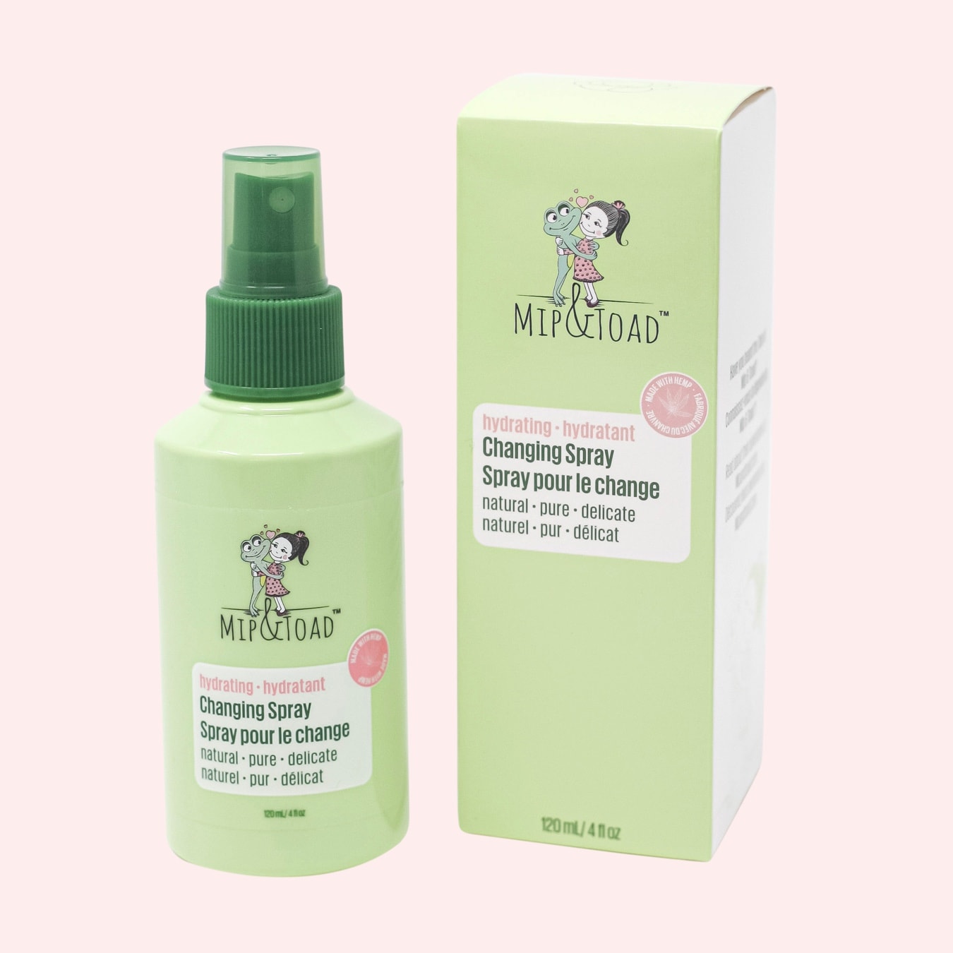 Hydrating Changing Spray – Soothing & Protective with Aloe, Chamomile, Calendula & Essential Oils