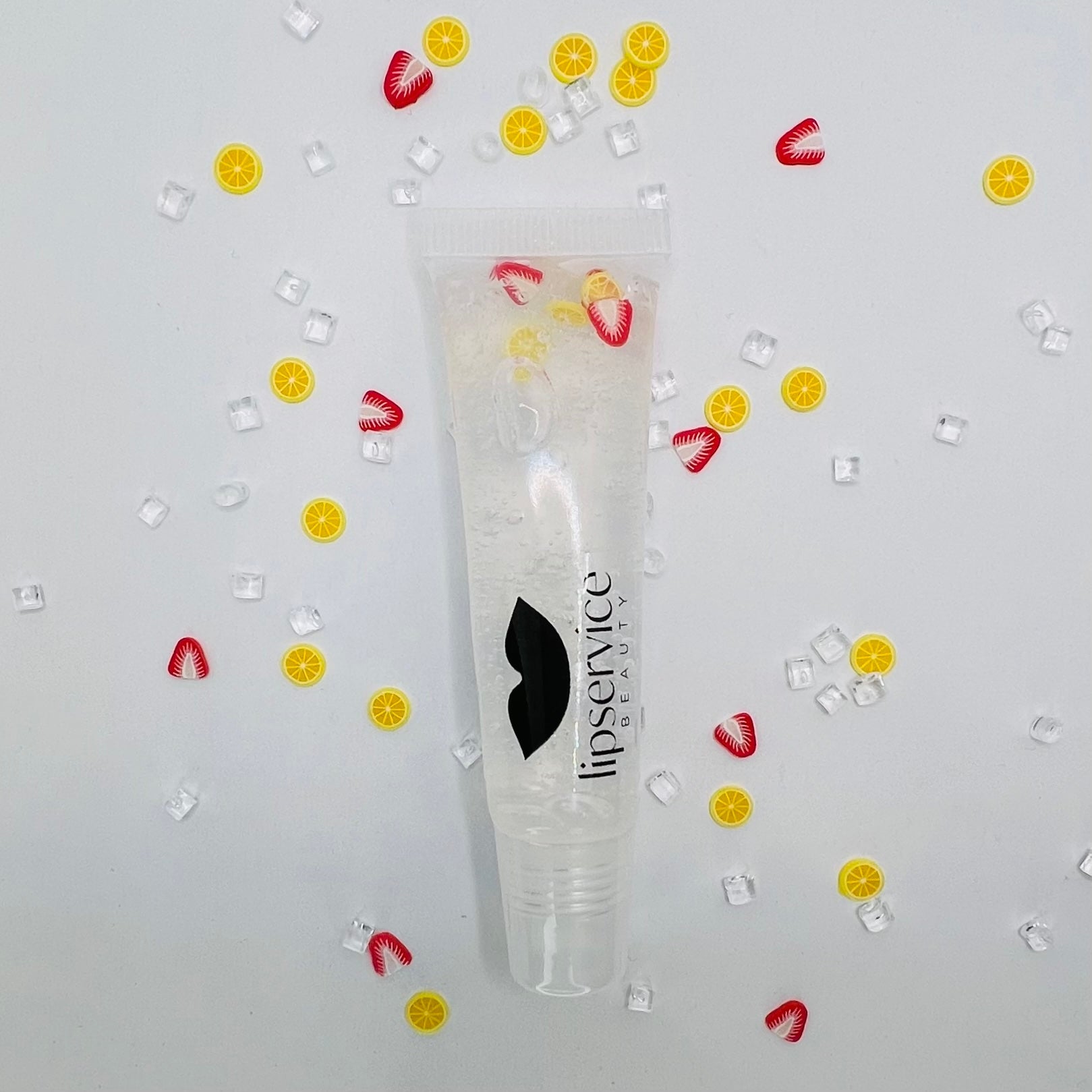 Charm Lip Gloss – Strawberry Lemonade Flavored, Hydrating & Long-Lasting