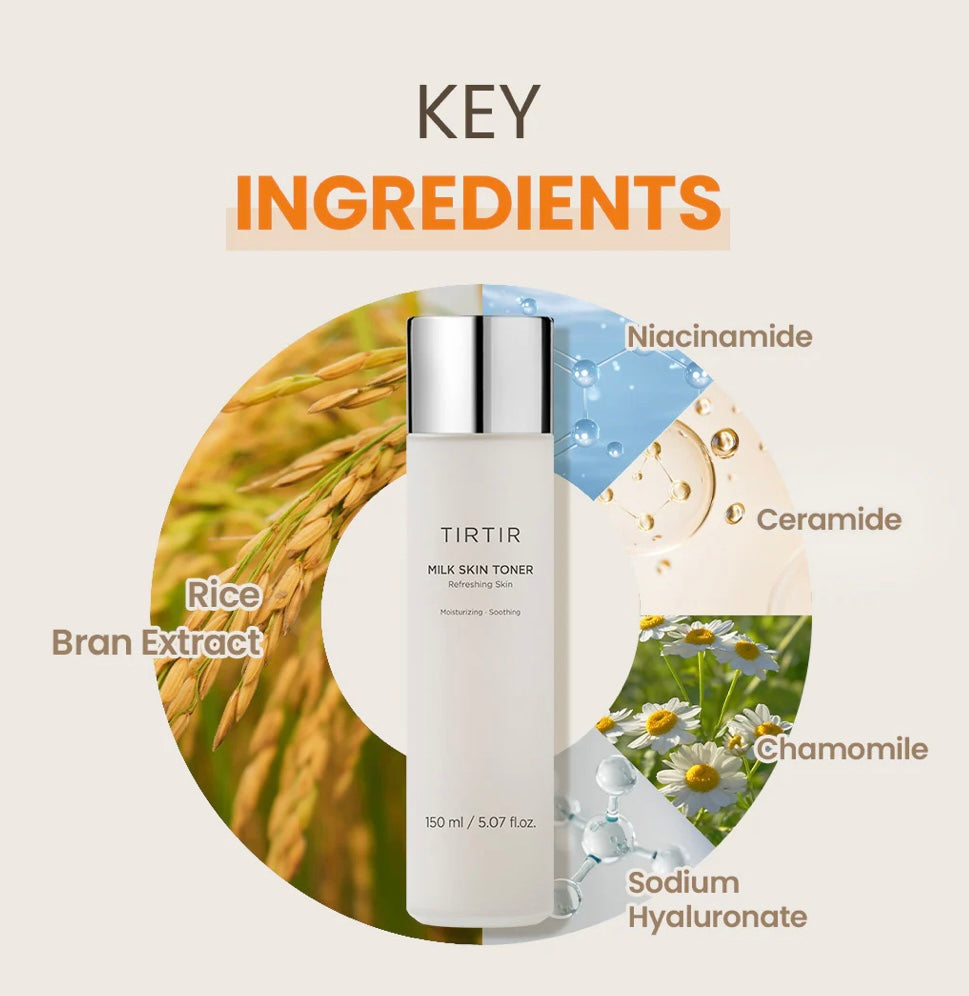 TIRTIR Milk Skin Toner (150ml)