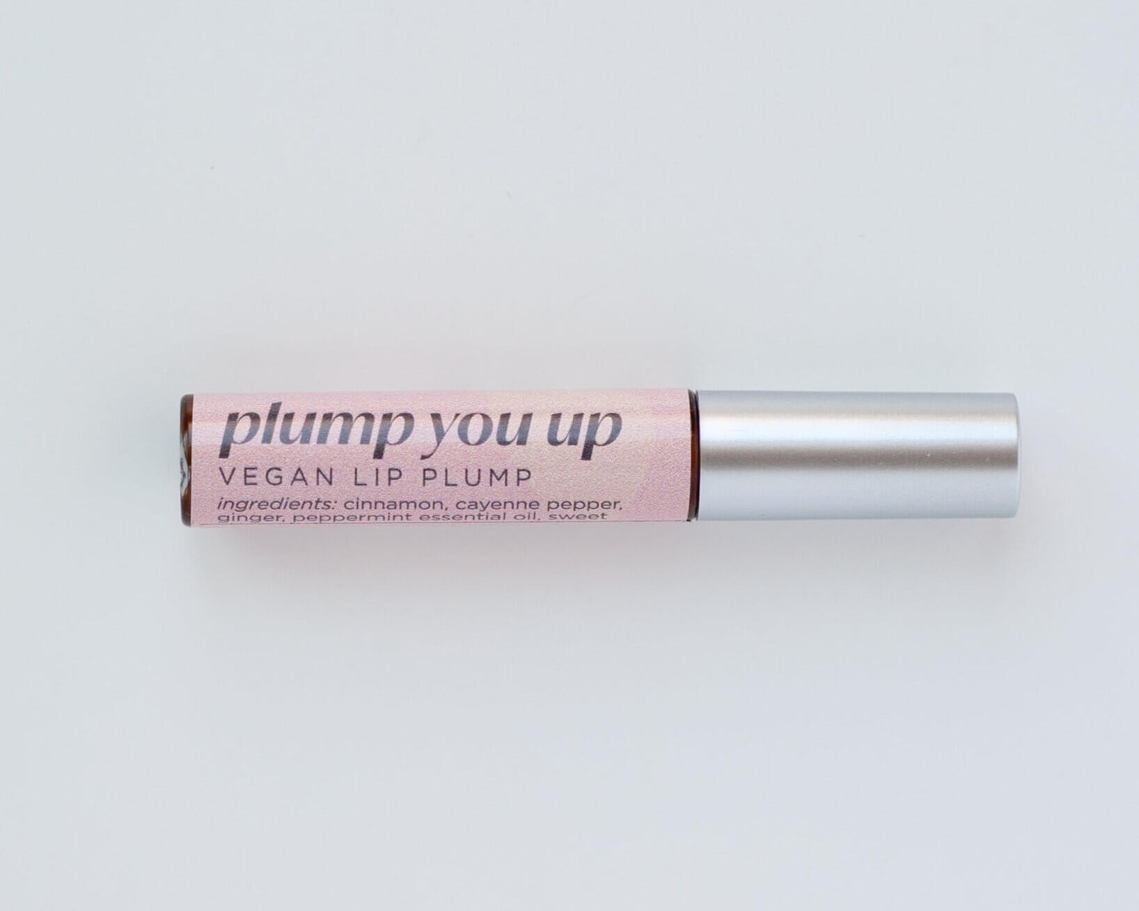Vegan Lip Plumper – Natural, 10ml, Sweet Almond & Essential Oils