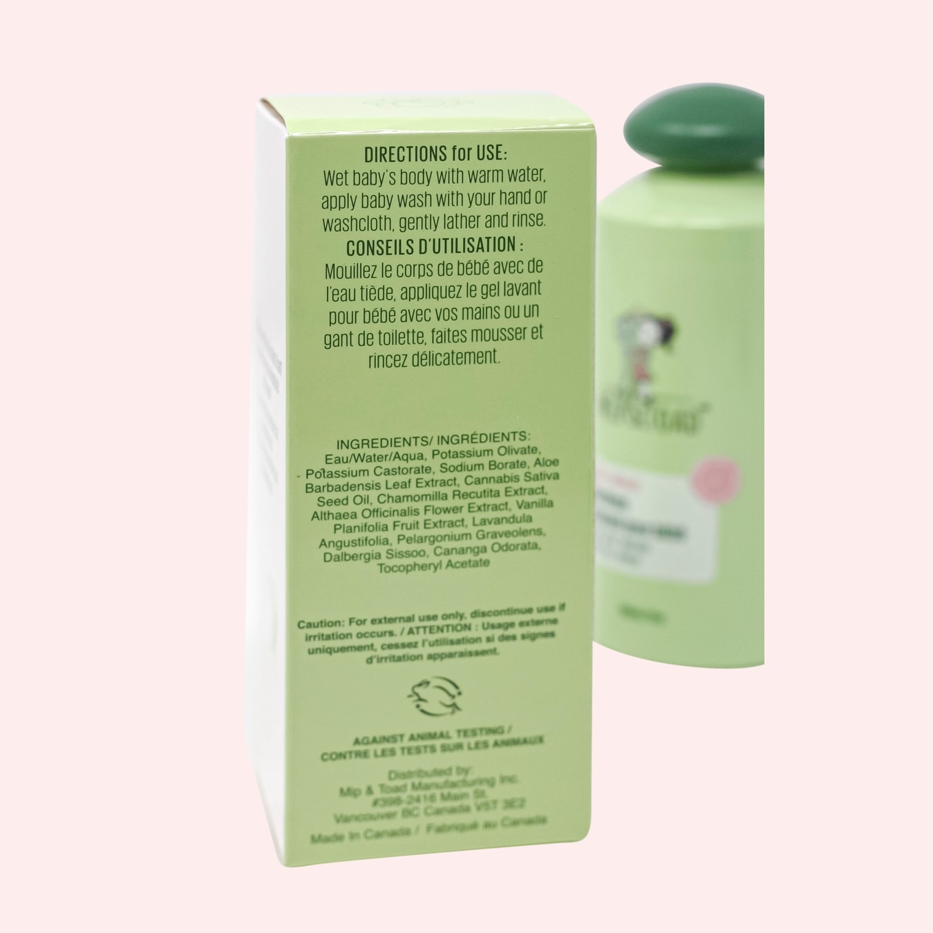 Gentle Baby Wash – Mild, Soothing & Moisturizing with Aloe, Chamomile & Essential Oils