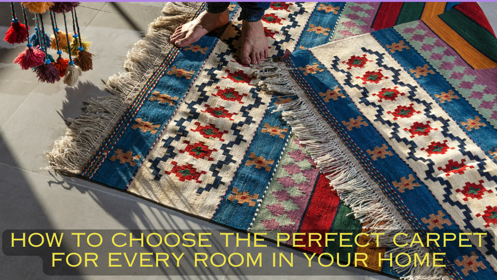 How to Choose the Perfect Carpet for Every Room in Your Home