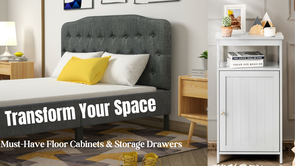 Transform Your Space: Must-Have Floor Cabinets & Storage Drawers