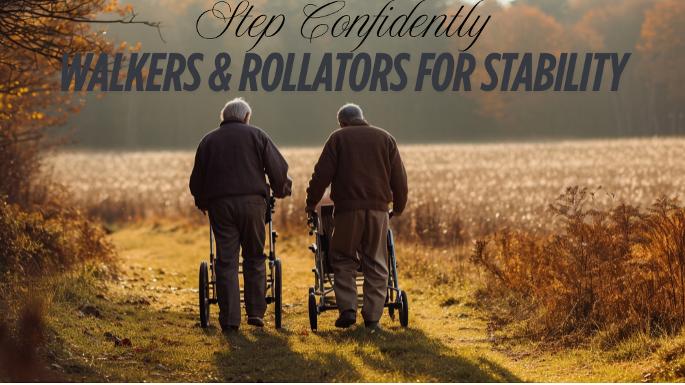 Step Confidently – Walkers & Rollators for Stability