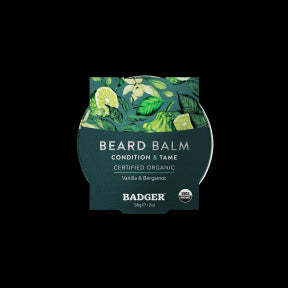 Professional beard balm for softening and hydrating facial hair