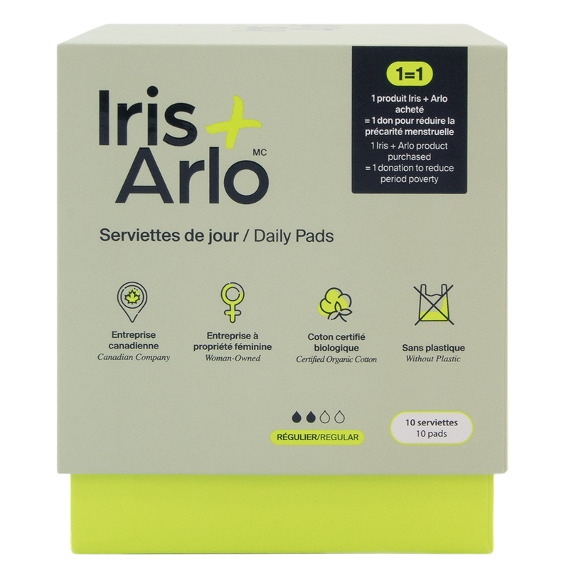 Organic and natural period products for menstrual care