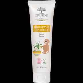 Dental care toothpaste displayed in modern packaging