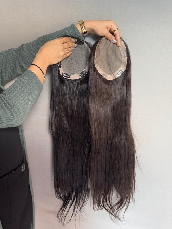Clip-in hair extensions for volume and tape-in hair extensions