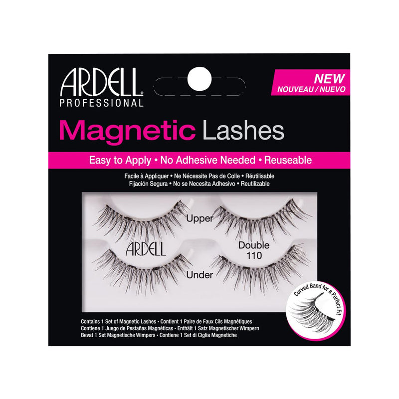 Mink and reusable false eyelashes for volume and length