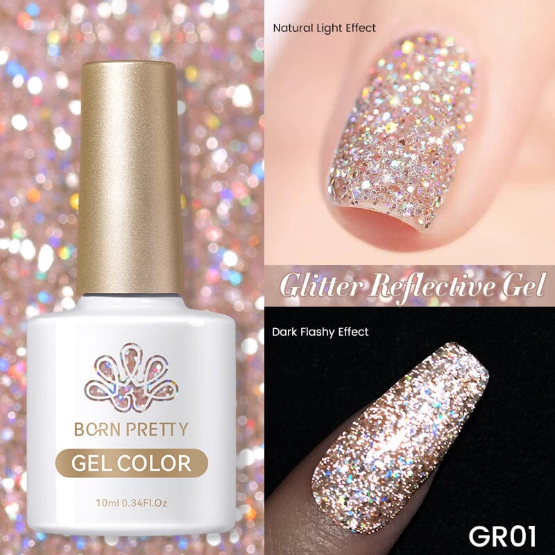 Long-lasting gel nail color for healthy nails