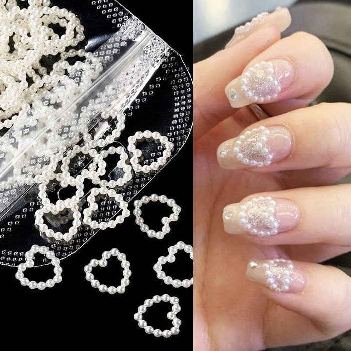 Nail art decorations for gel and acrylic nails