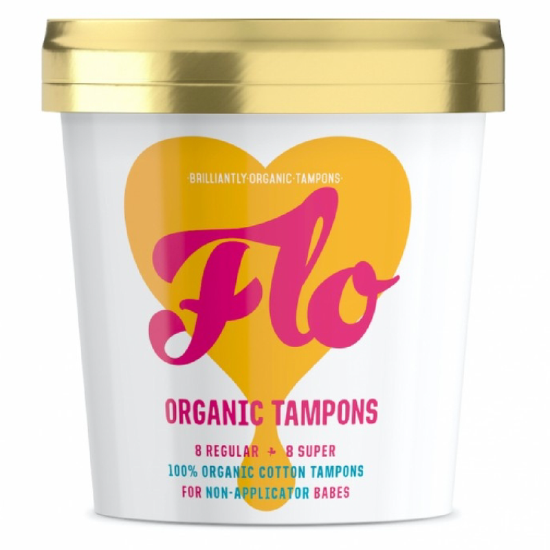 Organic tampons for heavy and sensitive skin