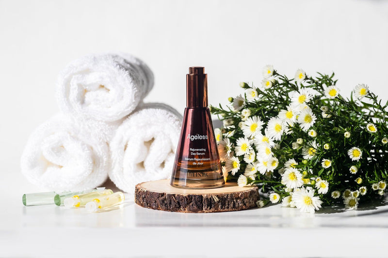 Hydrating and anti-aging face serum for facial skin treatment