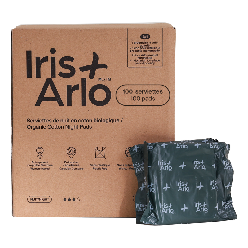 Comfortable overnight period pads for heavy flow