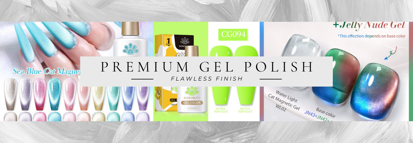 Long-lasting gel nail polish for healthy nails