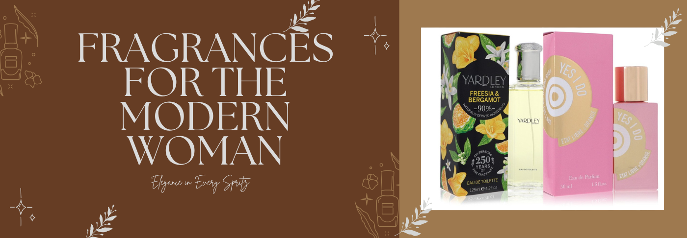 Long-lasting floral perfume for women