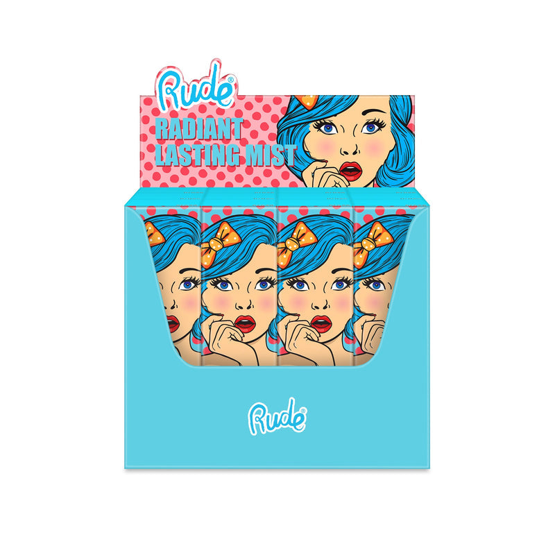 Face setting spray for long-lasting makeup hold