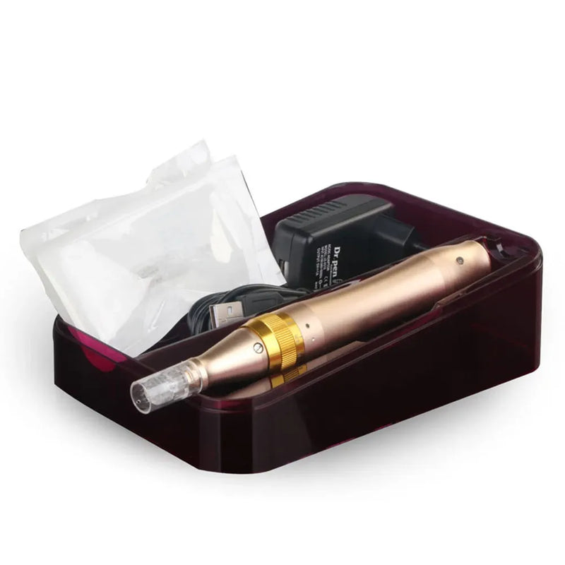 Professional microneedling Derma Pen for facial treatments