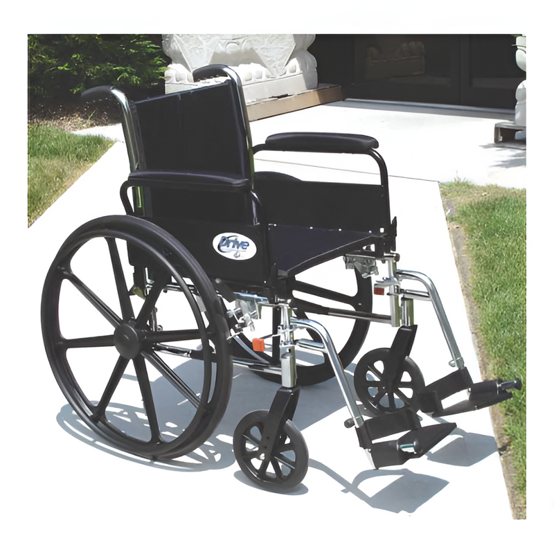 Wheelchair in use for home and travel mobility