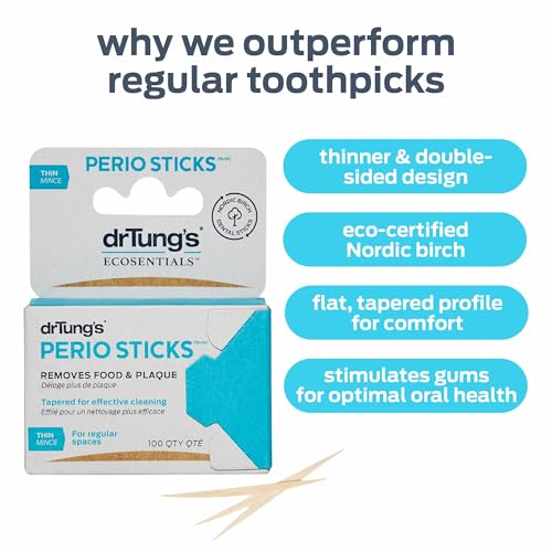 DrTung's - Perio Sticks® - Thin (6 x 100pc 72)