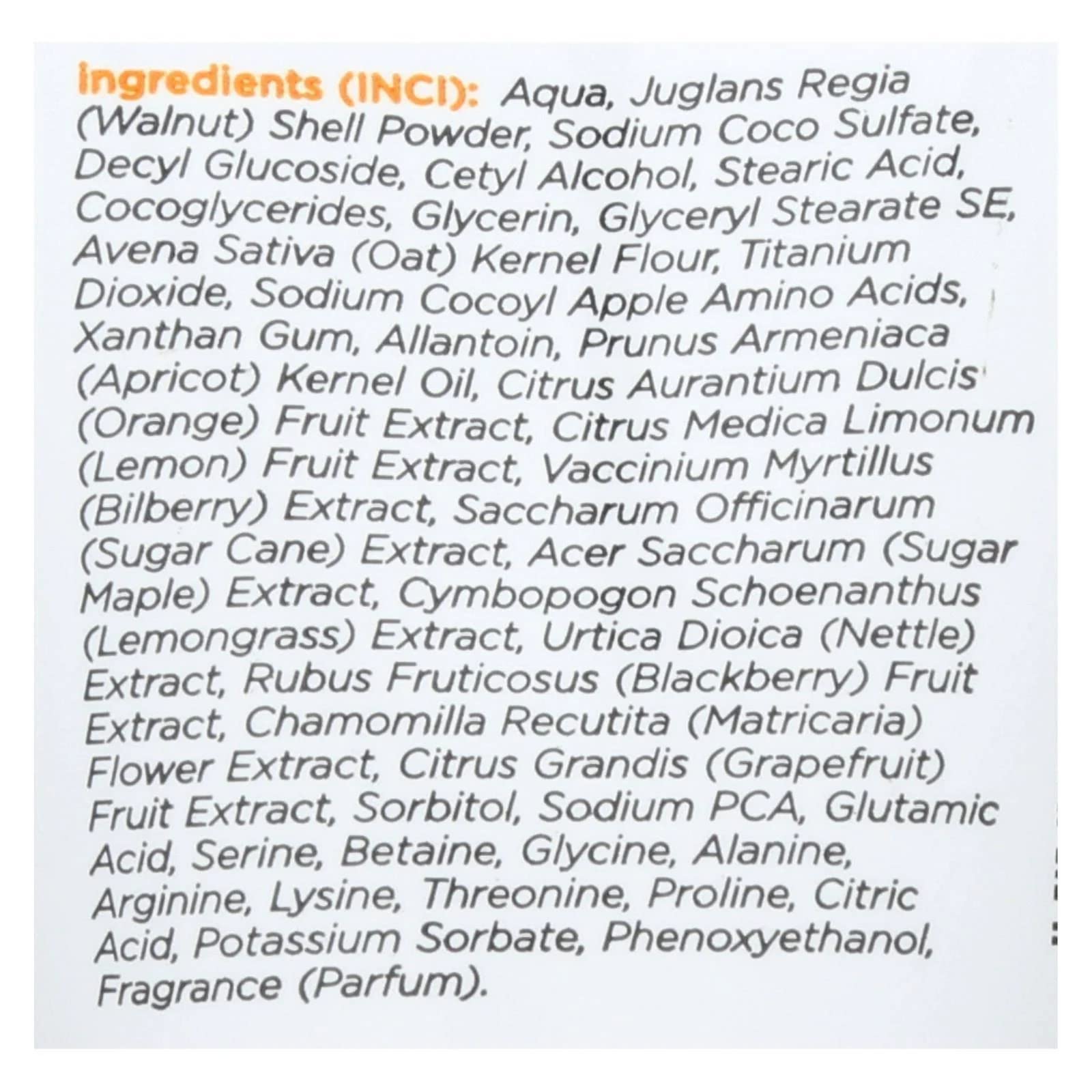 Earth Science - Apricot Mild Facial Scrub Cream (118ml 12)