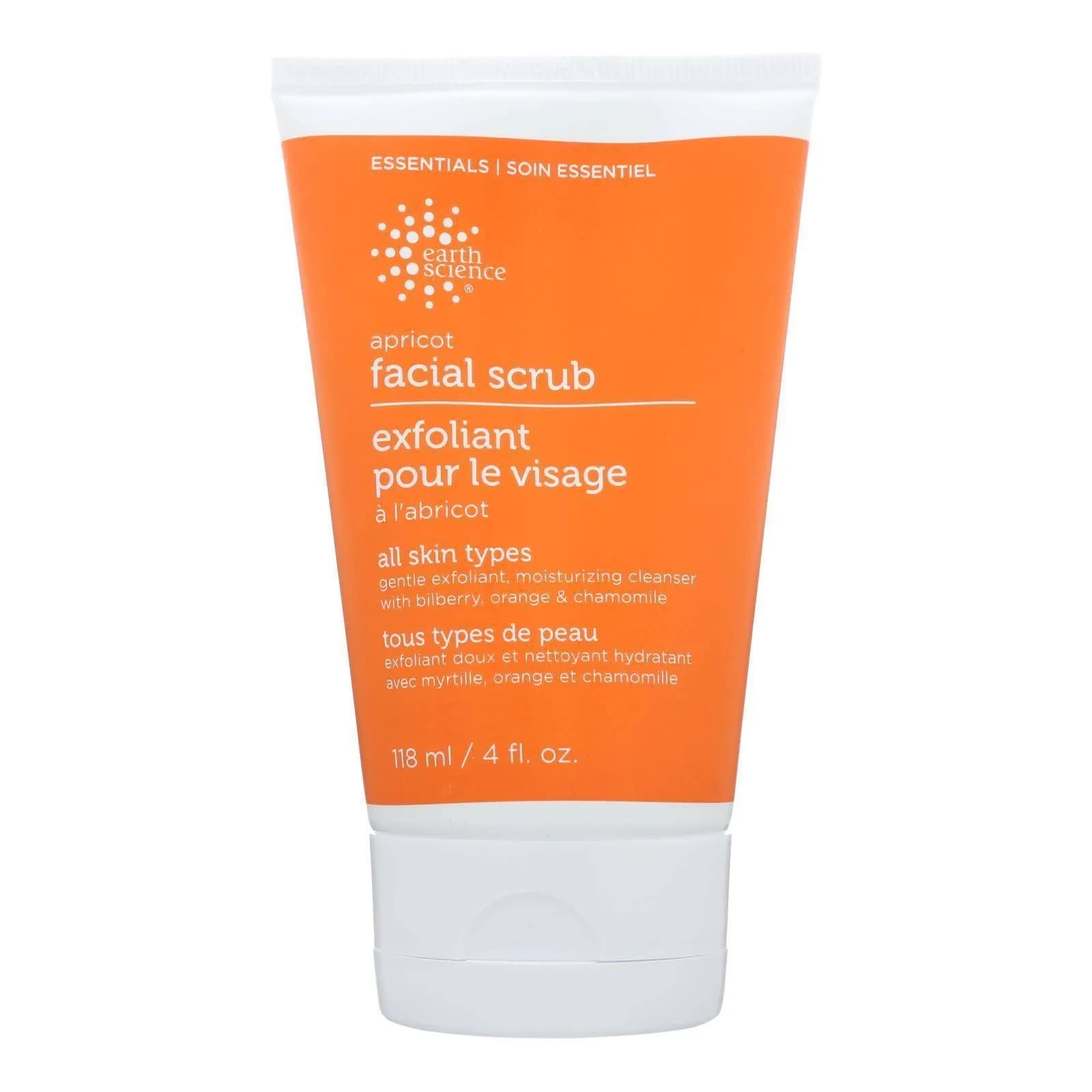 Earth Science - Apricot Mild Facial Scrub Cream (118ml 12)
