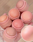 6 Color Blush Ball Peach Pinkish Blush Monochrome Matte Mist Instant Makeup For Any Crowd To Enhance The Complexion And Make The Skin Look Flawless