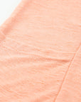 Pink Loose Fit Pockets Short Sleeve Beach Cover Up