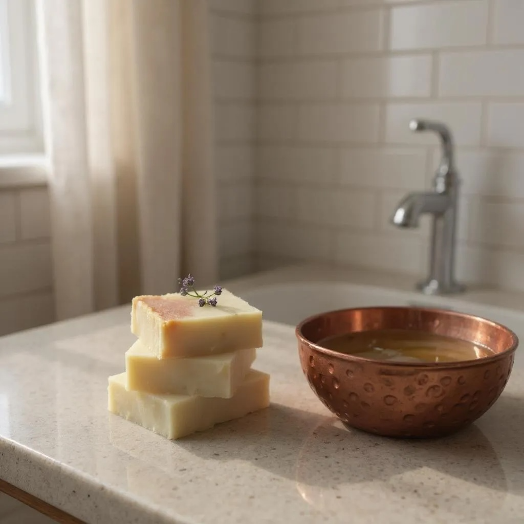 Turmeric + Oatmeal Soap – Soothing, Exfoliating & Brightening, 140g