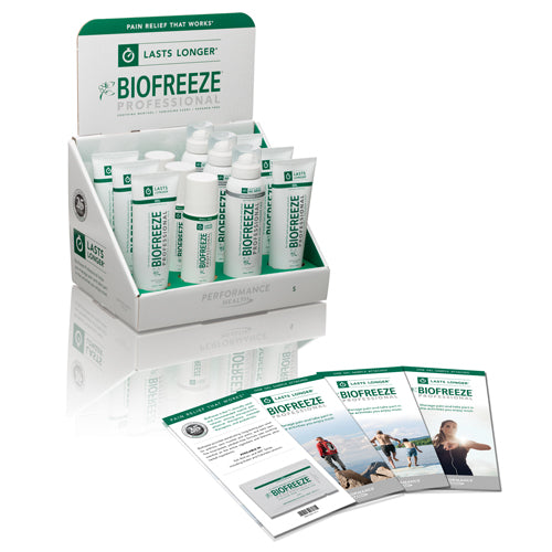 Biofreeze Countertop Display – 12-Piece Pain Relief Set