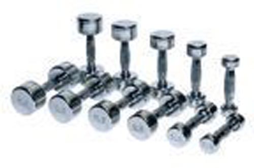 Chrome Dumbbell 15 Pound – Durable Weight for Strength & Toning