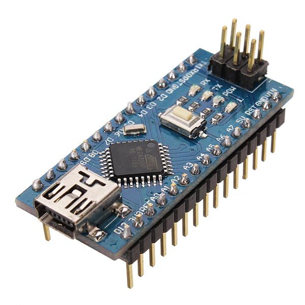 NANO IO Shield Expansion Board + Nano V3 Improved Version With Cable Geekcreit for Arduino - products that work with official Arduino Compatible with Official Arduino Boards