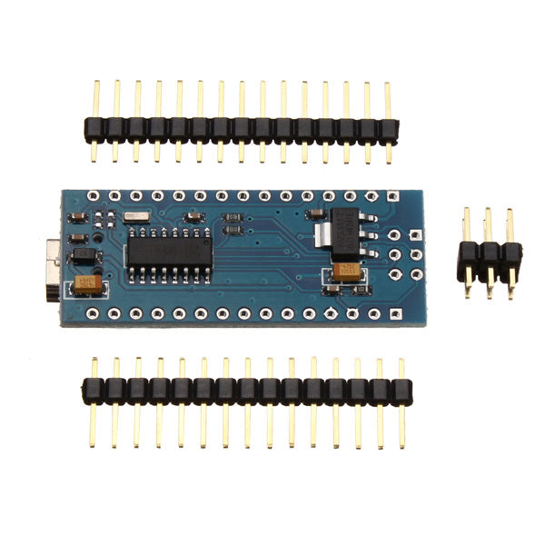 NANO IO Shield Expansion Board + ATmega328P Nano V3 Controller Versatile Expansion for Arduino Projects