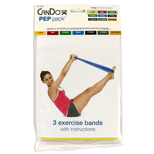 CanDo Band PEP Packs – Professional Exercise Packs for Therapy & Fitness
