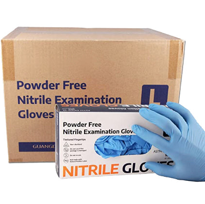 Nitrile Exam Gloves – Disposable, Latex-Free, Puncture-Resistant (100/bx, 10 Bx/Case)