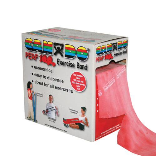 Can Do Exercise Band 100-Yard Dispenser Box – Bulk Resistance Bands for Clinics & Gyms