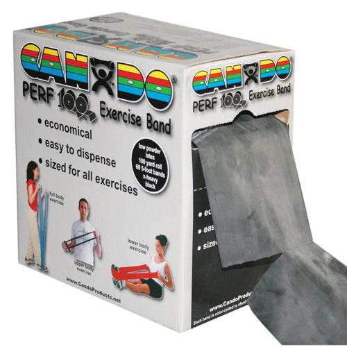 Can Do Exercise Band 100-Yard Dispenser Box – Bulk Resistance Bands for Clinics & Gyms
