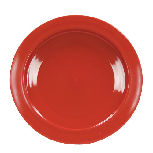 Plate Inner-Lip Red – Stylish and Spill-Resistant Serving Plate
