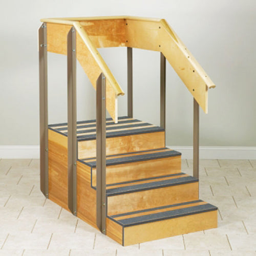 One-Sided Staircase – Space-Saving & Modern Stair Design