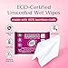 Genial Day - Unscented Bamboo Wet Wipes (10 x 10ct 50)