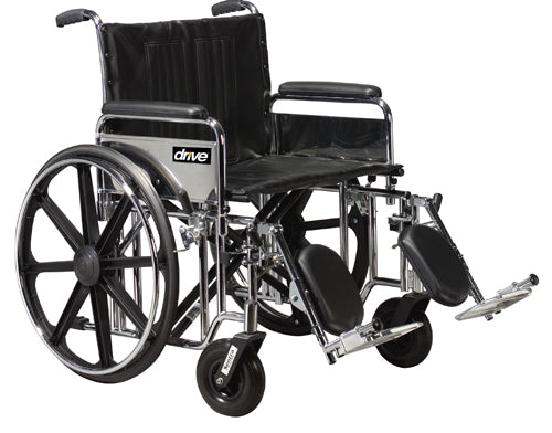 Bariatric Wheelchair with Removable Desk Arms – Durable & Comfortable