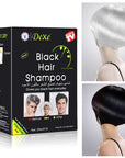 10pcs/lot Black Hair Repair Shampoo Makeup Brand