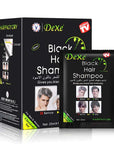 10pcs/lot Black Hair Repair Shampoo Makeup Brand