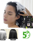 10pcs/lot Black Hair Repair Shampoo Makeup Brand